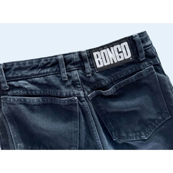 Vintage BONGO 80s / 90s Hi Rise Black Mom Jeans Size 24 - Picture 7 of 8
